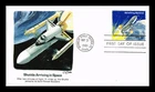 US COVER BENEFITING MANKIND FDC SHUTTLE ARRIVING IN SPACE FLEETWOOD
