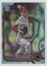 2022 Bowman Draft Chrome Aqua Lava Refractor 58/199 Bryce Hubbart #BDC-17 11s9