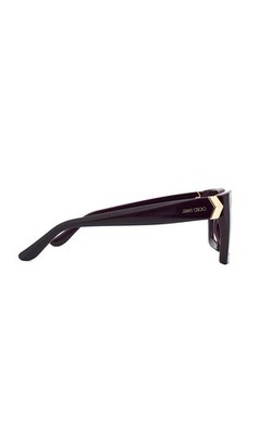 Jimmy Choo Maika/S 0T753 50mm Plum w/Brown Gradient Lenses  display picture 2