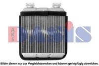 WÄRmetauscher Innenraumheizung Aks Dasis 129017N FÜR Smart
