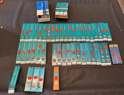 Vintage Berol Turquoise Eagle & Staedtler Mars Leads 6H 7H 8H E1 E4