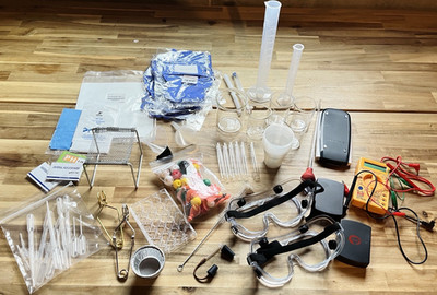 Complete Beginner Chemistry Set - Equipment Bundle, Lab Grade