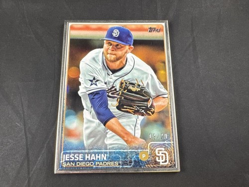 2015 Topps Series One Baseball Jesse Hahn Framed Silver Medallion 19/20 Padres