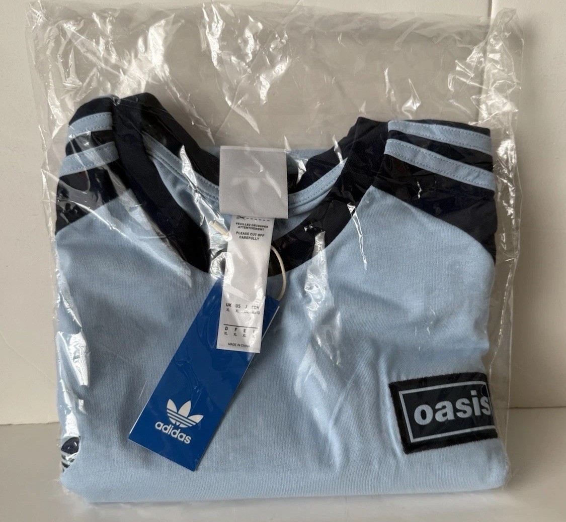 Oasis Adidas East Rutherford NJ NY Exclusive Concert Long Sleeve T