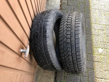 2xkomplette Winterreifen+2xNeu Gummiventil 195/65R15 91T ca. 6mm    DOT:3819