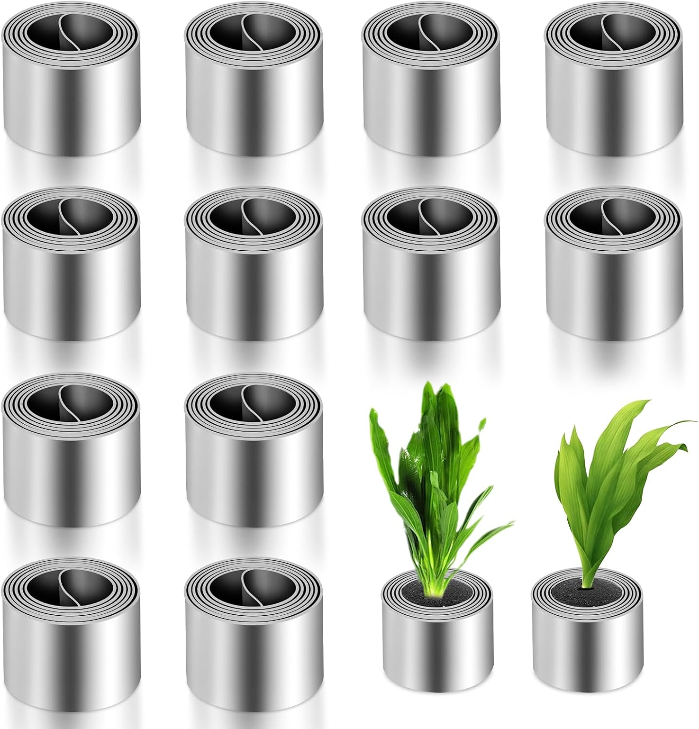 12 Rolls Aquarium Plant Weights Anchors, Fish Tank Plant Holder Aquarium Stand P