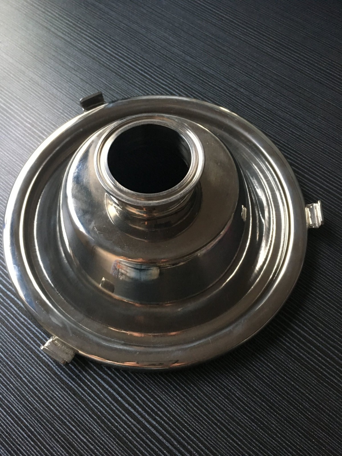Domed tri clamp lid 2, 3 & 4" for 8, 13, 26 gal. 30L, 50L & 100L kettles/boilers