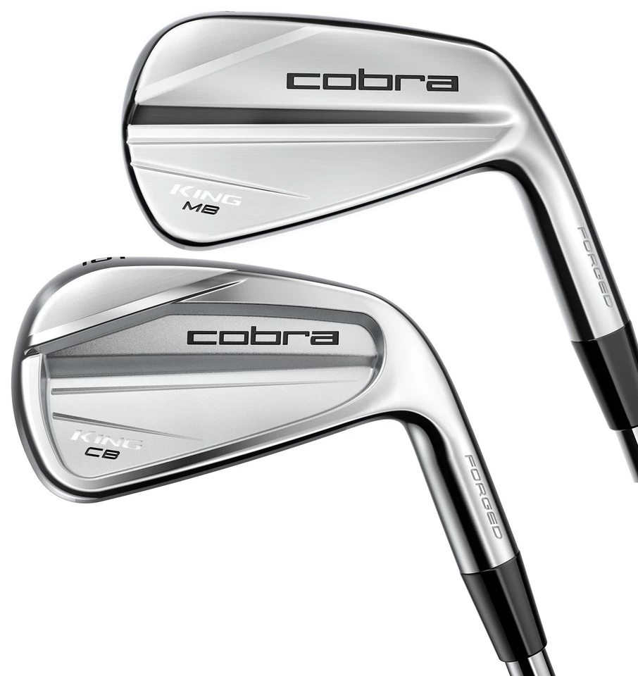 Cobra Golf King CB/MB 4-PW Iron Set Stiff Steel FST KBS $-Taper 120 Excellent