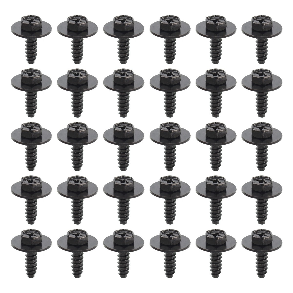 30Pcs 9CF6-00-516B For Mazda 2 3 5 CX-5 CX-7 Miata Splash Shield