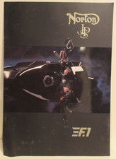Norton F1 JPS Superbike motorcycle brochure