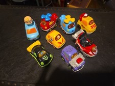 VTech Go Go Smart Wheels Lot Of 8 Lights Sounds Cars Vehicles Toys Interactive