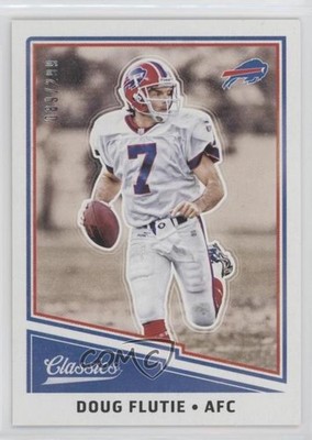 2017 Panini Classics Legends Red Back 89/299 Doug Flutie #121 1e0