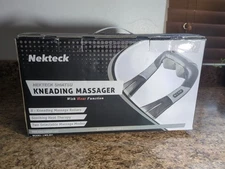 NEKTEK SHIATSU NECK SHOULDER MASSAGER LMS-801 WITH HEAT FUNCTION