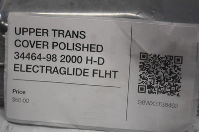 S UPPER TRANS COVER POLISHED 34464-98 2000 H-D ELECTRAGLIDE FLHT | eBay