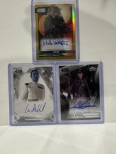 2025 Topps Star Wars Smugglers Card Lot (8 Cards)