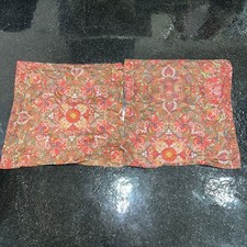 Ralph Lauren Galahad Lot Of 2 27x27 Accent Sham Pillow Cover Square Decorative