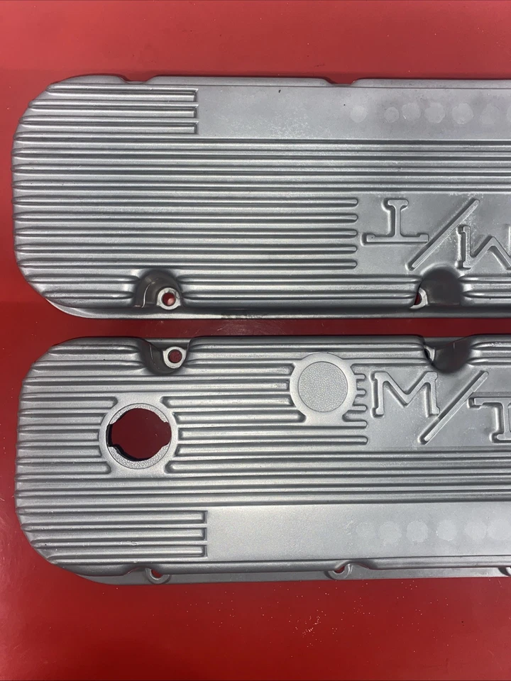 Cubiertas de válvula Mickey Thompson M/T BBC Chevrolet 396 427 454 de colección EXCELENTE Foto 4 de 4