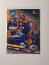 2023-24 Bowman University Chrome Angel Reese #49 Bowman's 1st LSU Chicago Sky