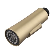 Effortless Installation Kitchen Faucet with 1 8 GPM Brushed Gold Style