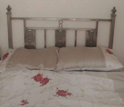 Antique gold Double Size Headboard - Picture 3 of 3