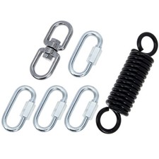 1 Set Durable Alloy Swing Hanging Spring Kit for Hammock Chair and Porch Swing