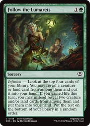 Follow the Lumarets #148 Foil - Secrets of Strixhaven MTG