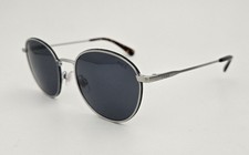 Ralph Lauren Polo Sunglasses NEW PH 3163 Color 9088/87 Silver Black Size 53