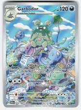 Garbodor Holo Illustration Rare SV04: Paradox Rift 204/182 NM on eBay