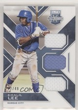 2016 Elite Extra Edition Triple Materials Holo Silver 12/49 Khalil Lee 0f6