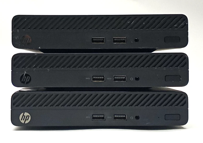 HP Intel Core i3 7th Gen. HDD (Hard Disk Drive) PC Desktops & All