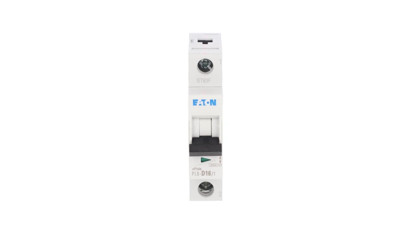 Overcurrent Switch 1P D 16A 6kA AC PL6-D16/1 286545