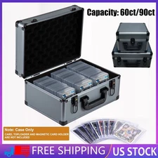 Graded Card Storage Box Waterproof Slab Case Compatible with PSA BGS SGC Slabs