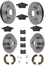 Opel Vectra B Bremsscheiben Bremsen Set 5-Loch vorne + hinten + Hbb + Zubehör