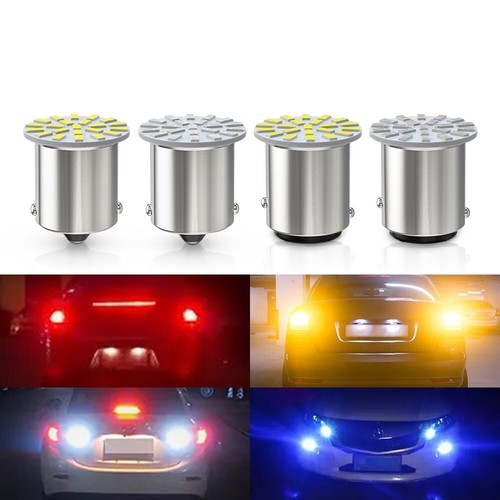 10pcs 12V/24V LED Bulbs 1156 BA15S R5W R10W 1157 BAY15D 3014 22 SMD Turn Signal - Picture 4 of 22