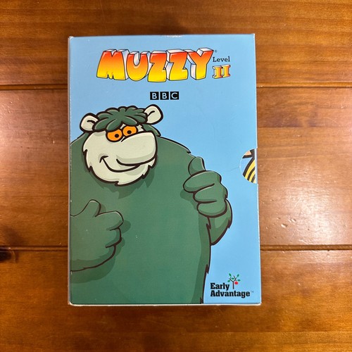 BBC Muzzy Level II 2 Multilingual Story Vocabulary DVDs Songs CD Set