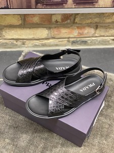 prada crisscross sandals