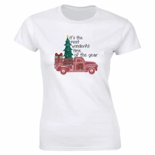 It's The Most Wonderful Time Of The Year with Gifts Holiday T-Shirt for Women