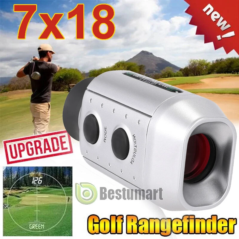 Telémetro de golf 1000 yardas digital 7x telémetro telescopio de caza monocular Foto 4 de 4