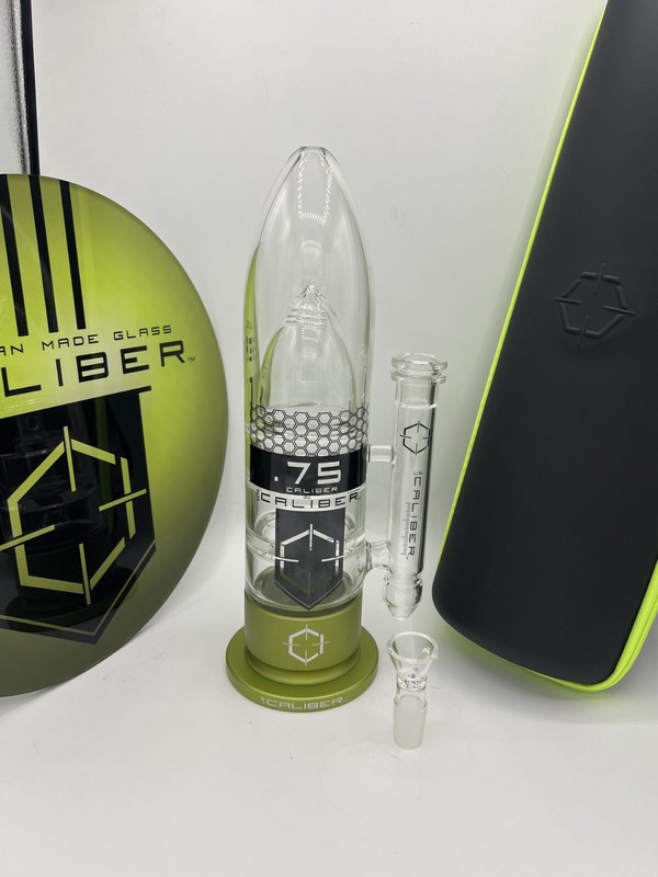 NEW 13" Caliber Glass Water Pipe Hookah Quality Bong USA Blown Heavy Thick Piece