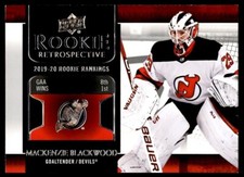 Mackenzie Blackwood 2020-21 Upper Deck Rookie Retrospective #RR-8 New Jersey