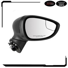 Passenger Side Door Mirror For 2011-2016 Ford Fiesta Power Right