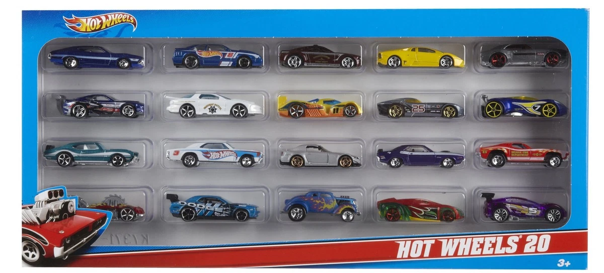 Hot Wheels 20 Cars Pack Set - Styles vary - Brand New & Boxed