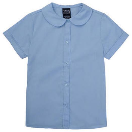 peter pan collar uniform blouse