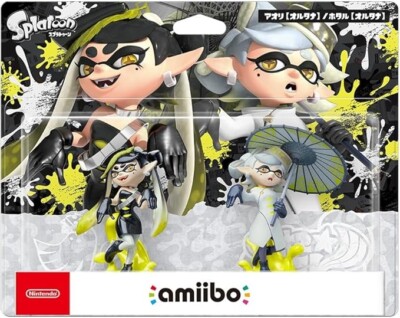 Nintendo amiibo Splatoon 3 Squid Sisters Callie & Marie Alterna Ver. Figures Jp
