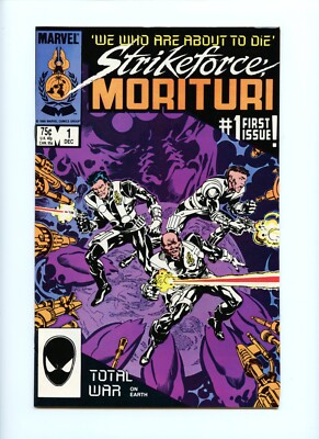 Strikeforce Morituri ~ No. 1, December 1986 ~ Marvel Comics ~ VF+