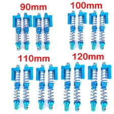 4PCS Oil Adjustable Shock Absorber Damper For 1/10 Axial SCX10 TRX4 D90 RC Car