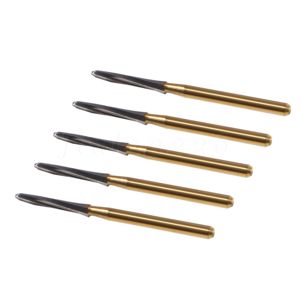 5pcs Dental Surgical Bur Long 557L 702L 701 558 556 Carbide Burr 25mm ...