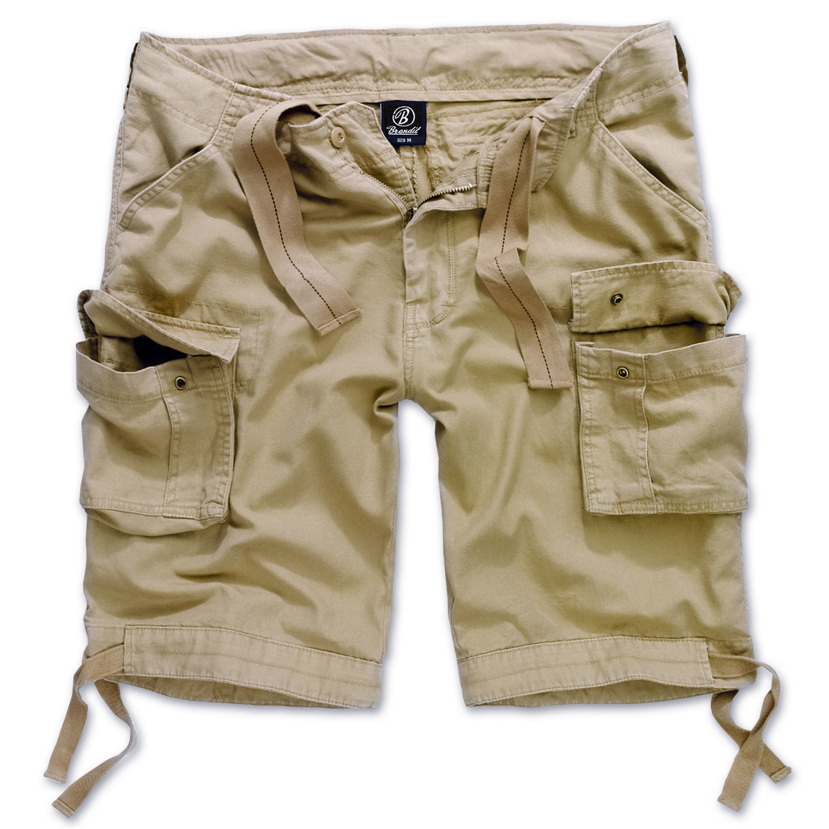 Brandit Urban Legend Ripstop Shorts Uomo, Colore Verde Mimetico, Tessuto Misto Poliestere-cotone