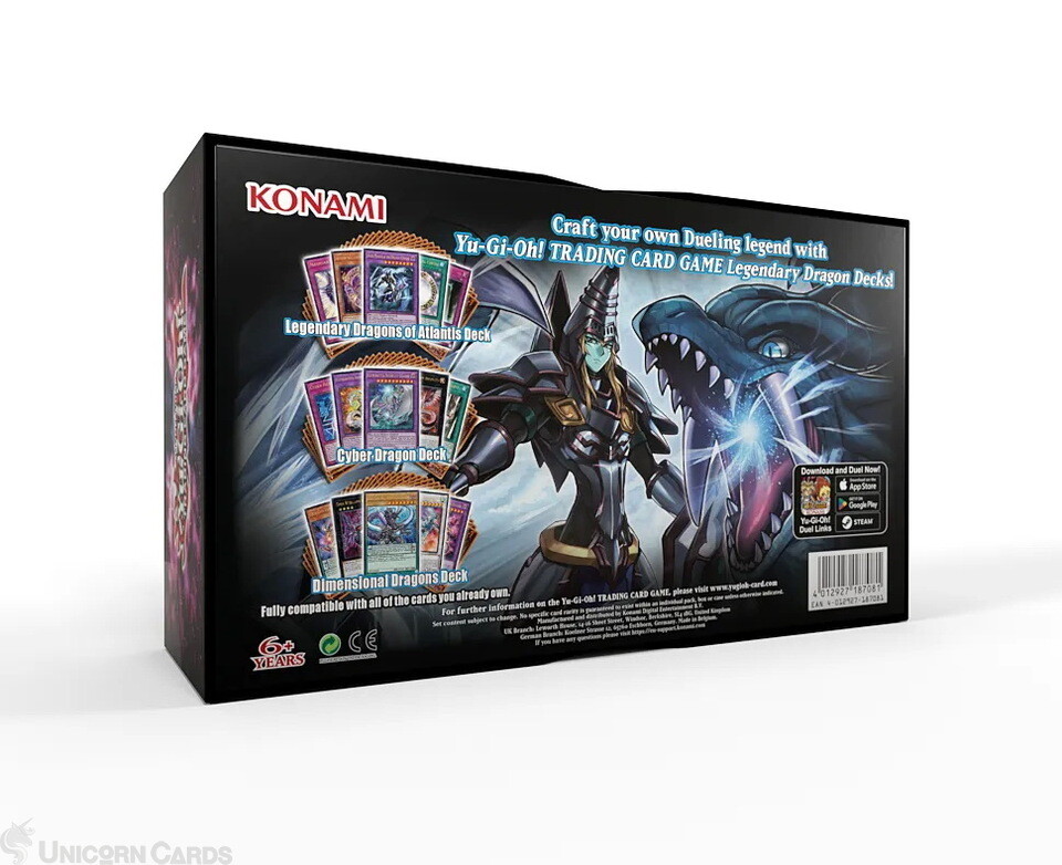yugioh legendary dragon decks 2024 Yu-Gi-Oh! II (Unlimited Reprint) – Romulus Games Yu-Gi-Oh! Legendary Dragon Decks |