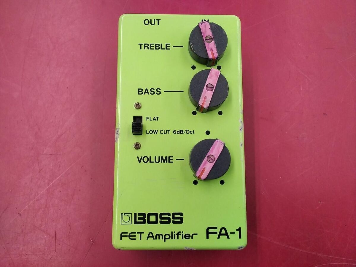 BOSS FA-1 FET Amplifier Guitar Effects Pedal Used | eBay BOSS FA-1 FET Amplifier Guitar Effects Pedal Used | eBay